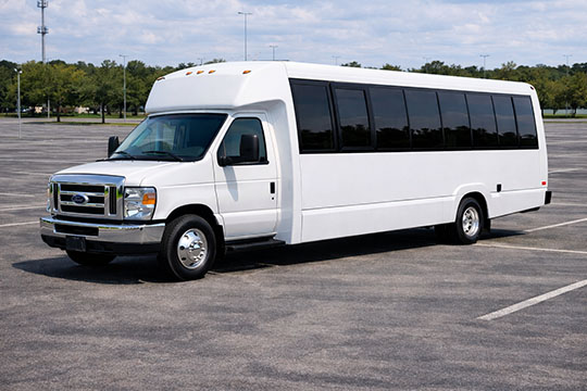 25-passenger minibus available for charter in Palo Alto, CA