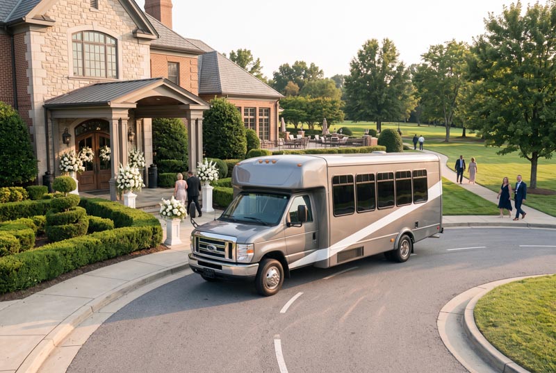 Wedding Shuttle Bus Services in Palo Alto, CA
